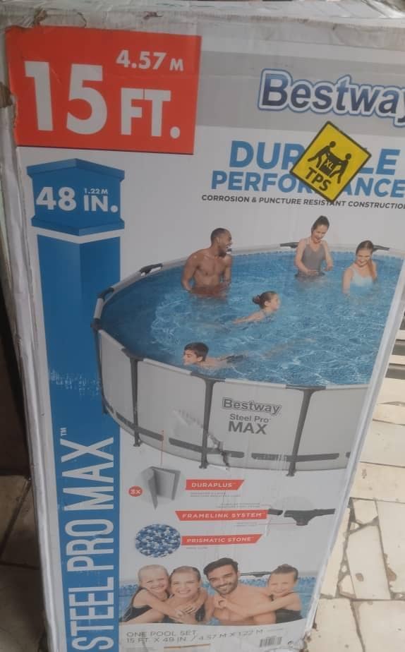 LOCATION - PISCINE MONTABLE  - 4m57