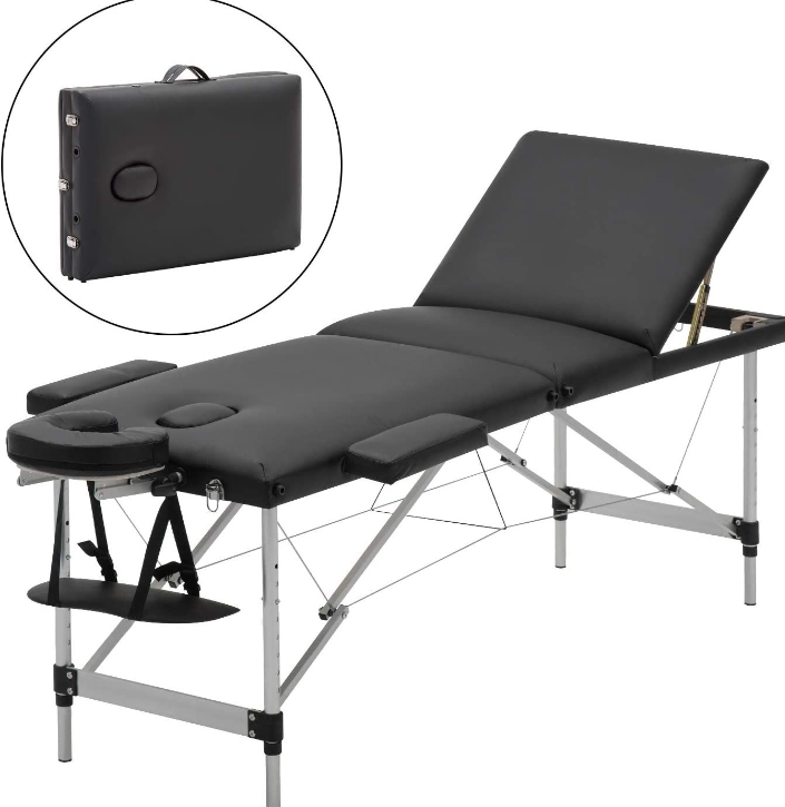 Grande Table de Massage en Aluminium