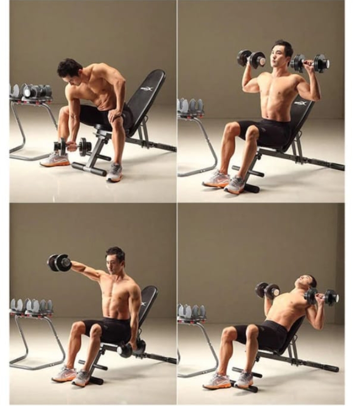 Tabouret de Musculation Pliable