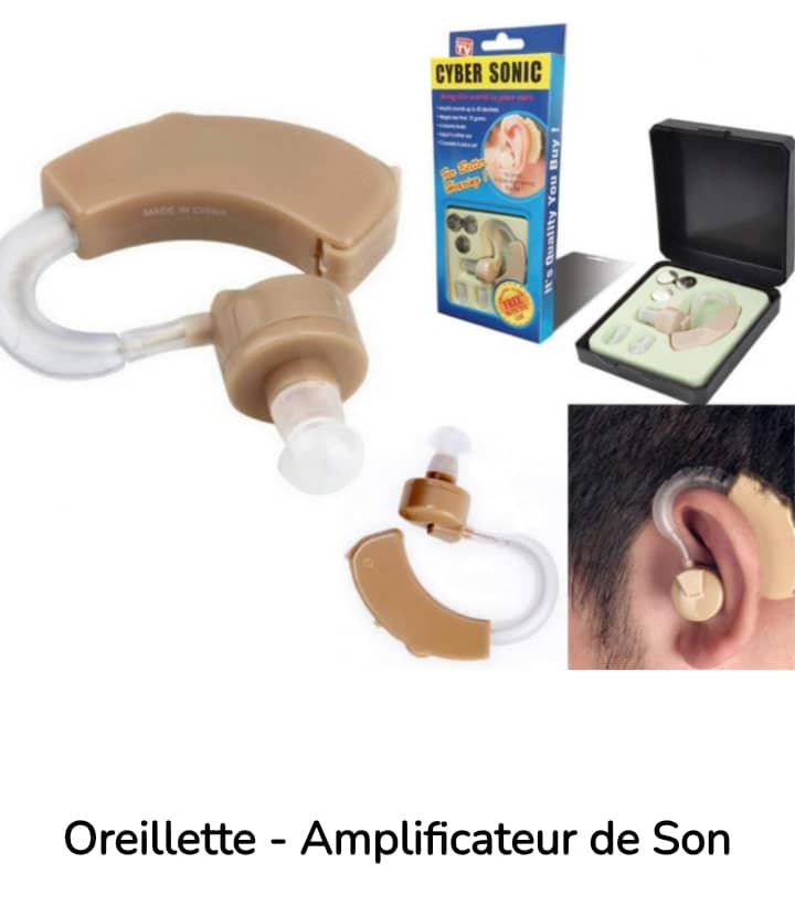 Oreillette -Amplificateur de son