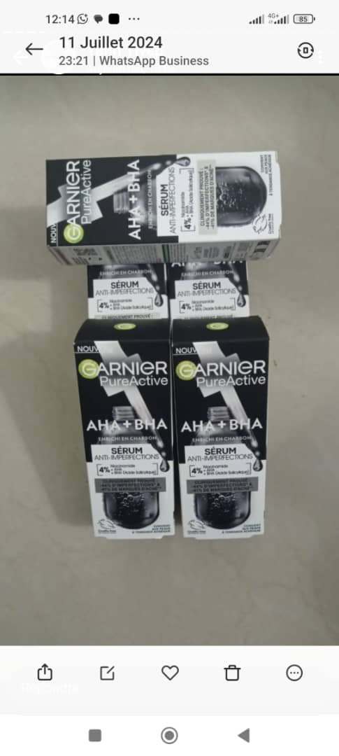 Sérum garnier pour visage