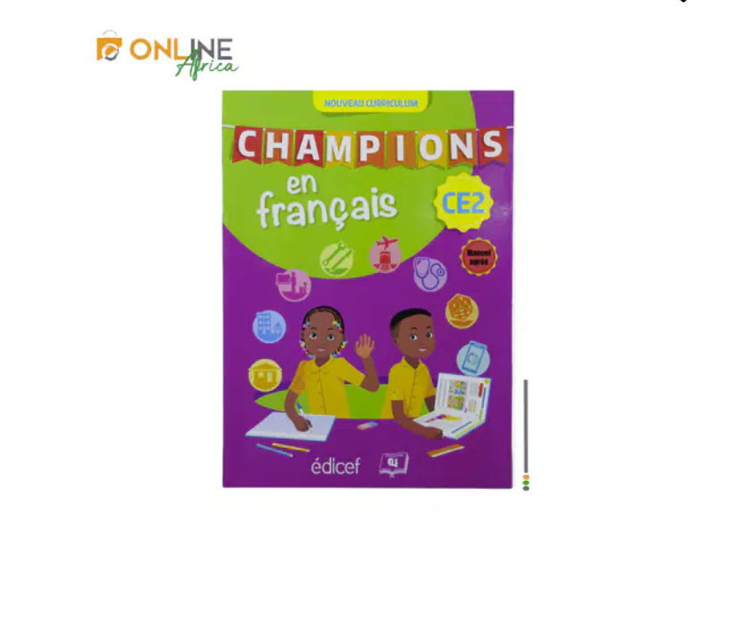 Livre de Champions en Français – CE2 – EDICEF/CLE