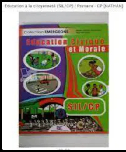 Livre d’Education a la Citoyenneté (SIL/CP) – Nathan