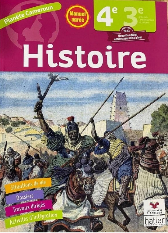 Histoire – Planète Cameroun 4ème – Hatier-ERA