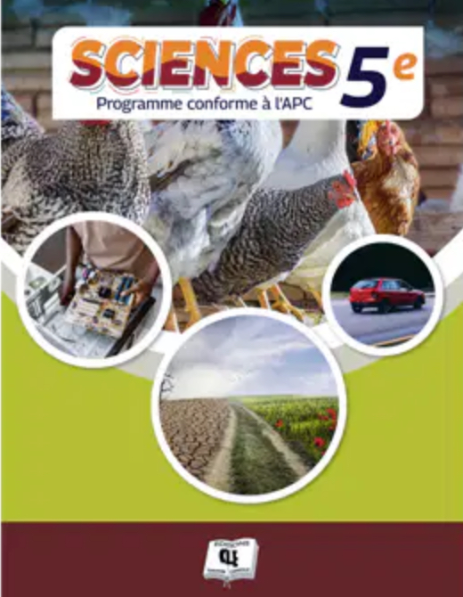 Livre de Sciences 5ème – Édition CLE