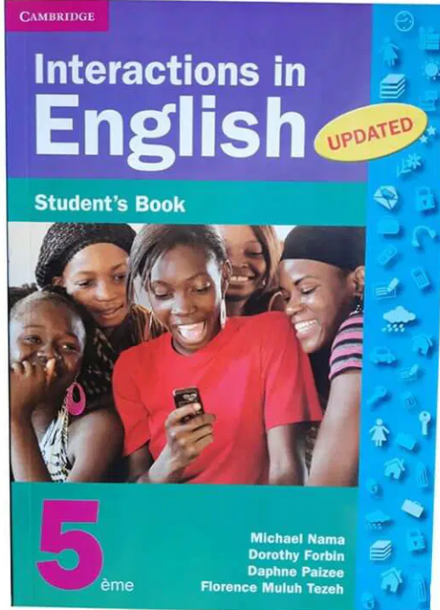  Livre d’Anglais – Interactions in English – CAMBRIDGE – 5ème