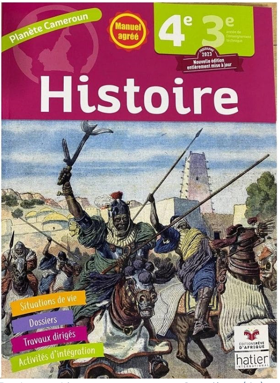 Histoire – Planète Cameroun 4ème – Hatier-ERA