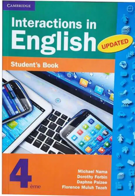 Livre d’Anglais – Interactions in English – CAMBRIDGE – 4ème