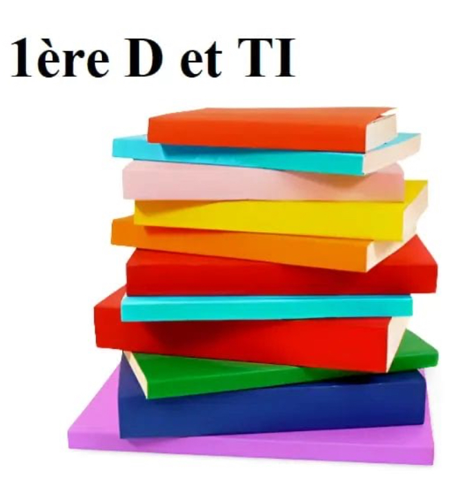 Pack livres scolaires – Classe: 1ère D et TI