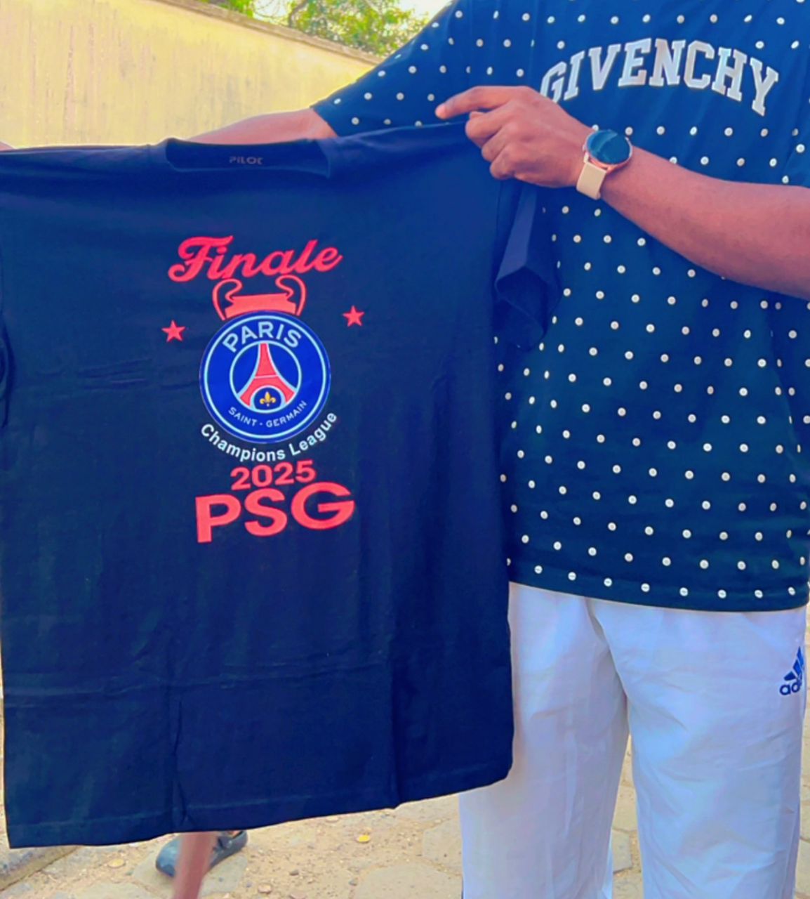 PSG, Polo de la finale (Couleur Noire)